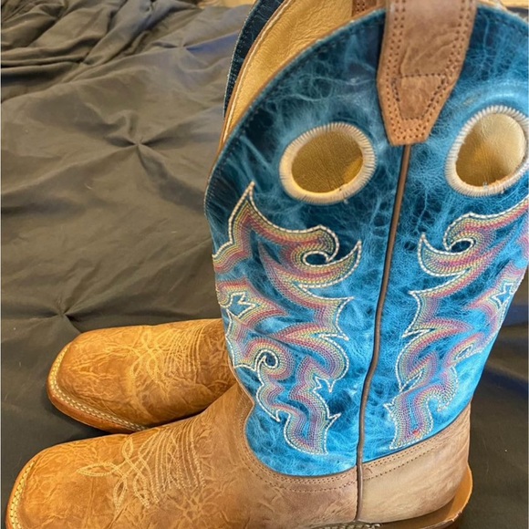 Custom Boulet, cowboy boots, men’s 9 1/2 - Picture 4 of 7